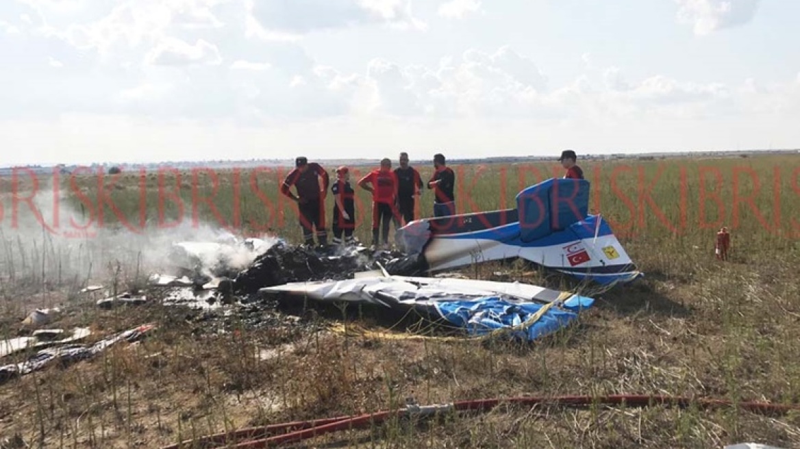 Κατεχόμενα: Δύο νεκροί από συντριβή εκπαιδευτικού αεροσκάφους