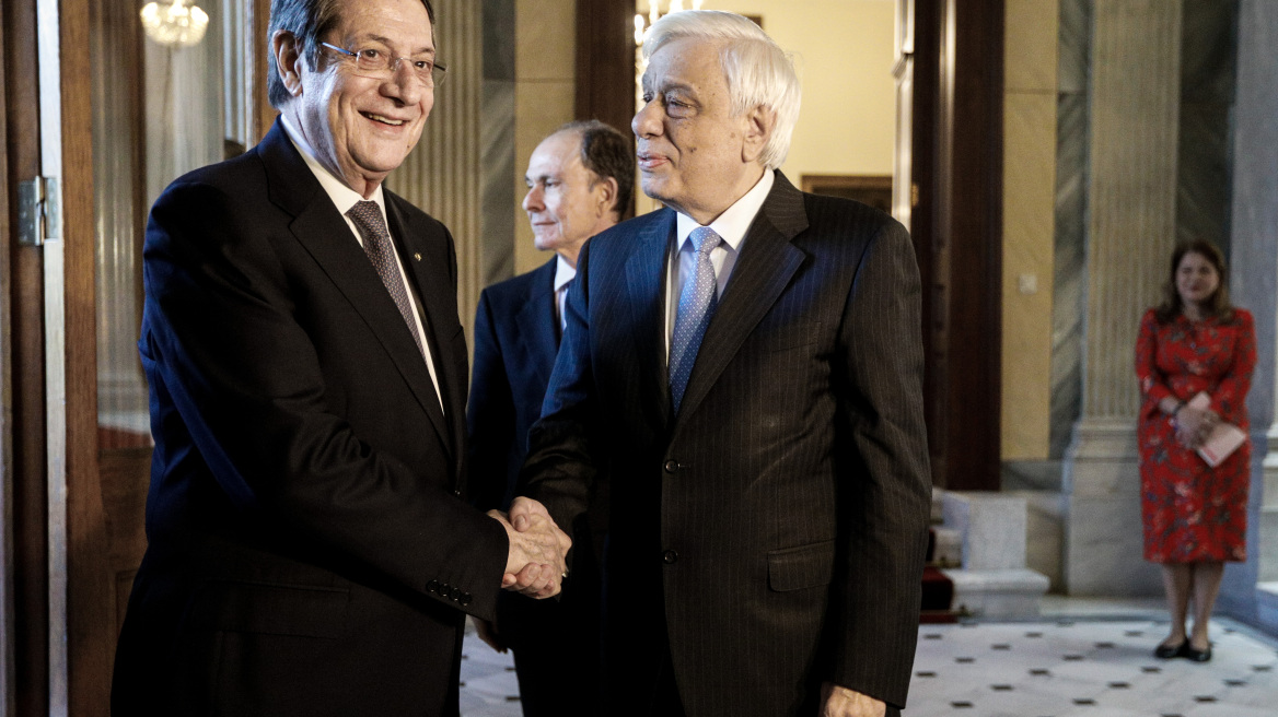 Παυλόπουλος: Δεν θα ανεχτούμε παραβιάσεις της κυπριακής ΑΟΖ από την Τουρκία