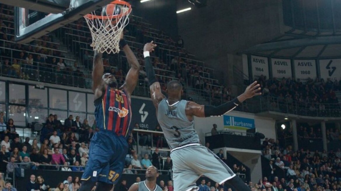 Euroleague: «Tρία στα τρία» εντός η Βιλερμπάν, 66-63 την Μπασκόνια 