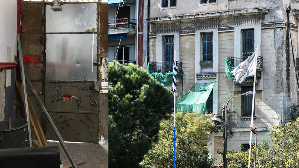 Εκκένωση κατάληψης δίπλα από την ΑΣΟΕΕ: Δείτε τι βρήκε η ΕΛΑΣ στο κτίριο