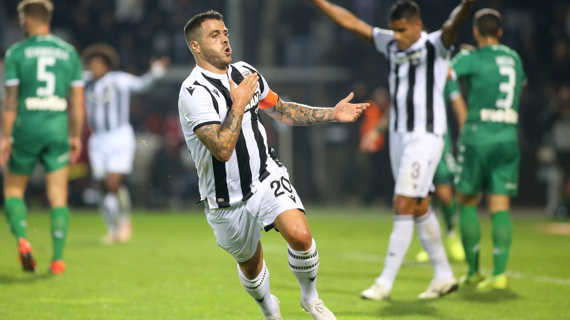 Super League 1, ΠΑΟΚ-Παναθηναϊκός 2-2: Ο Βιεϊρίνια τον έσωσε στο... 101'!