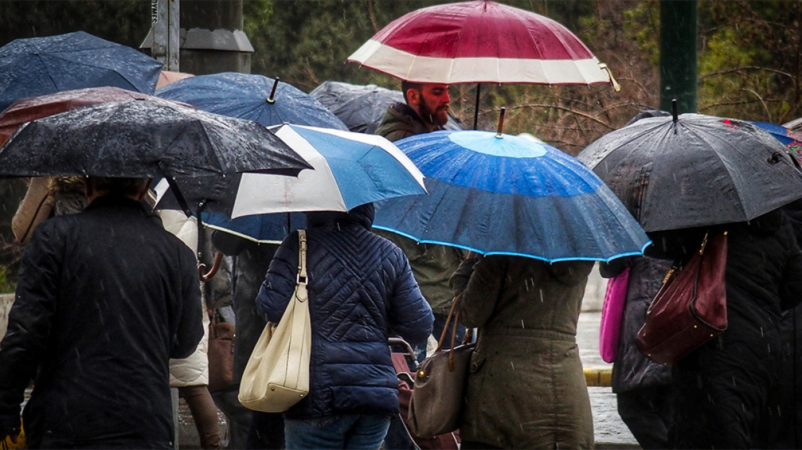 Καιρός: Ισχυρές καταιγίδες από το απόγευμα