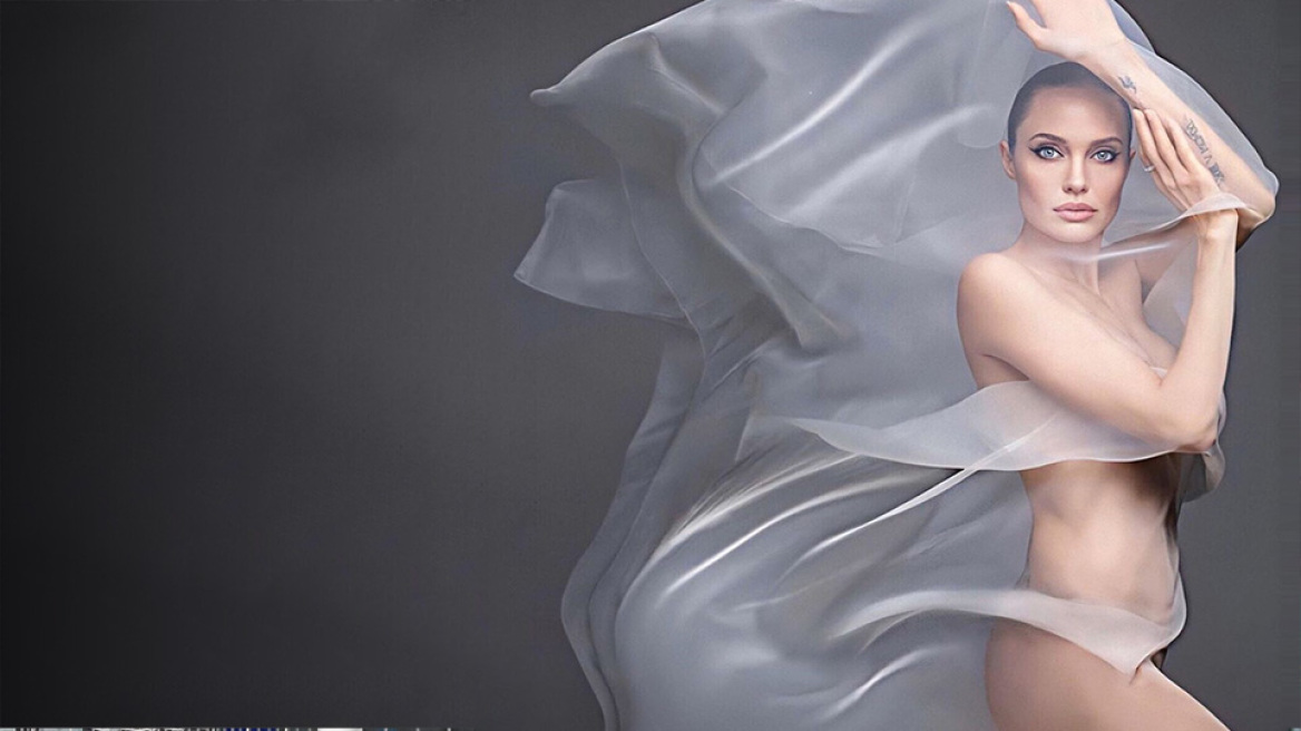  Η Αντζελίνα Τζολί φωτογραφίζεται γυμνή