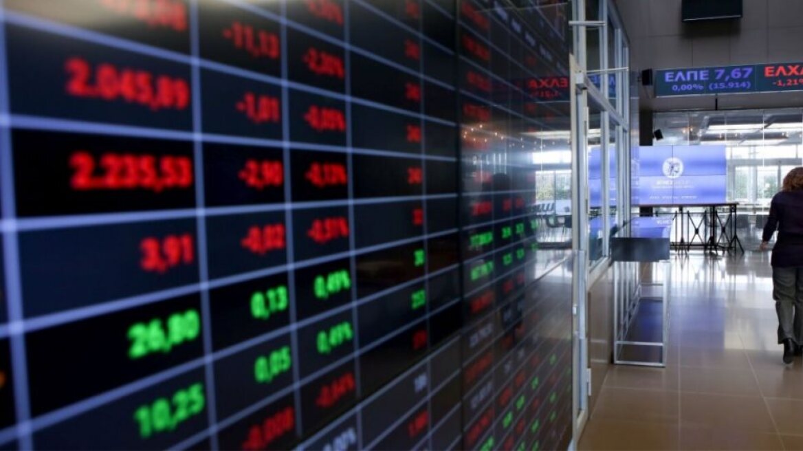Χρηματιστήριο Αθηνών: Βουτιά 1,55% για τρίτη ημέρα