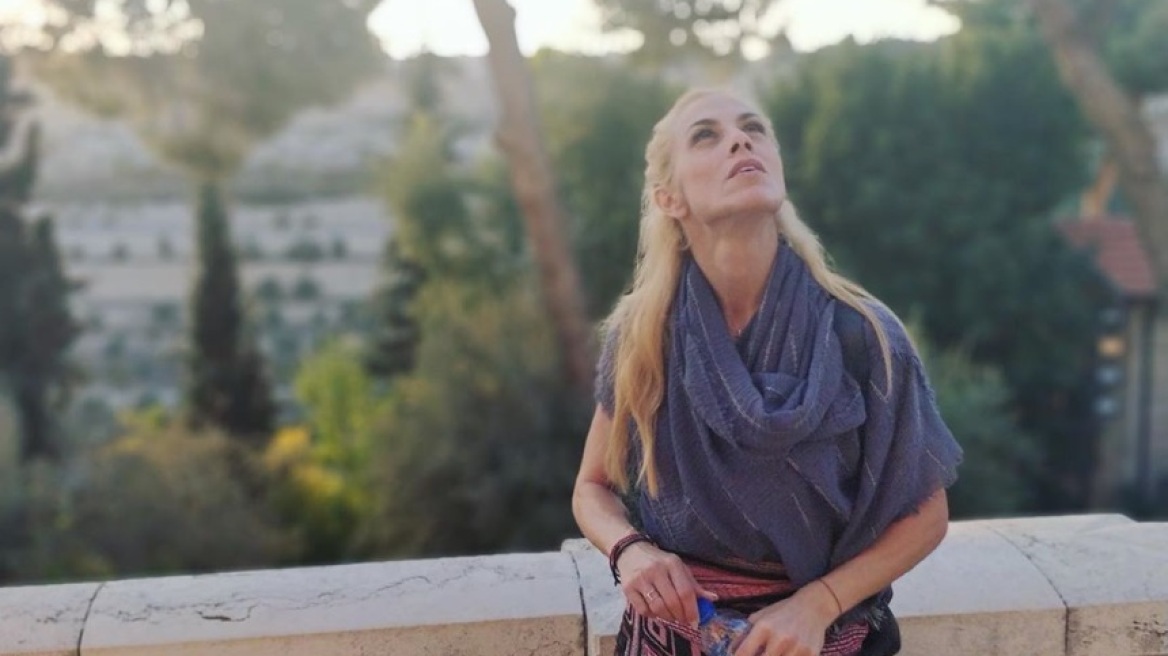 Ντορέττα Παπαδημήτριου: Εκστασιασμένη από το ταξίδι της στην «Άγια πόλη» 