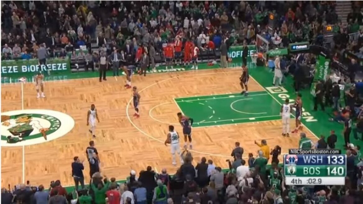 NBA: Εκπληκτικό... 140-133 οι Σέλτικς τους Γουίζαρντς