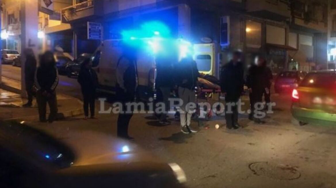 Λαμία: Τροχαίο με ντελιβερά