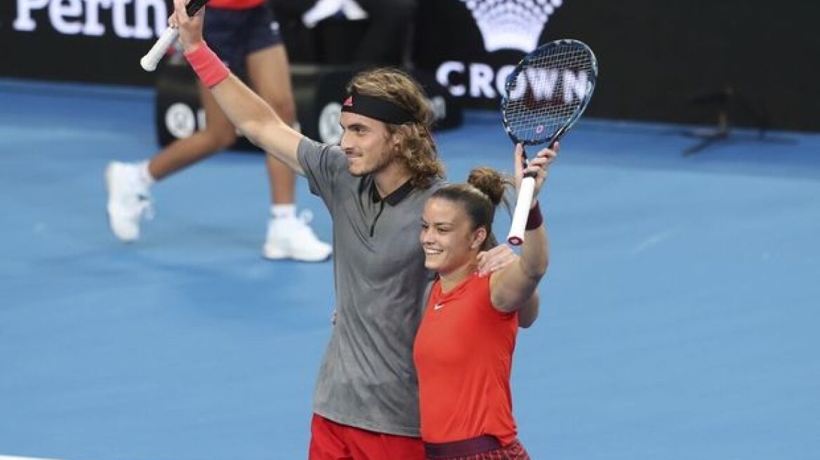 Η πρώτη αντίδραση της Σάκκαρη στον θρίαμβο του Τσιτσιπά