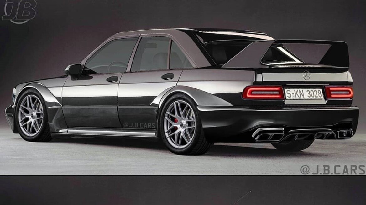 Πως θα ήταν σήμερα η Mercedes 190E Evo II;