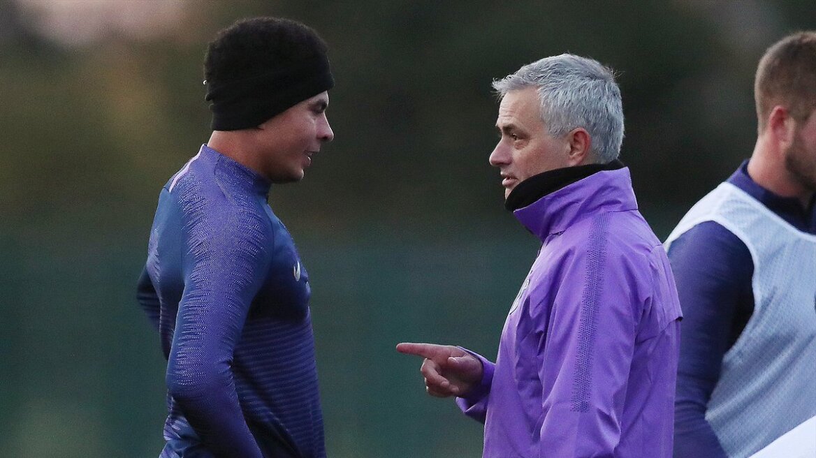 Η πρώτη προπόνηση του Μουρίνιο με την Τότεναμ