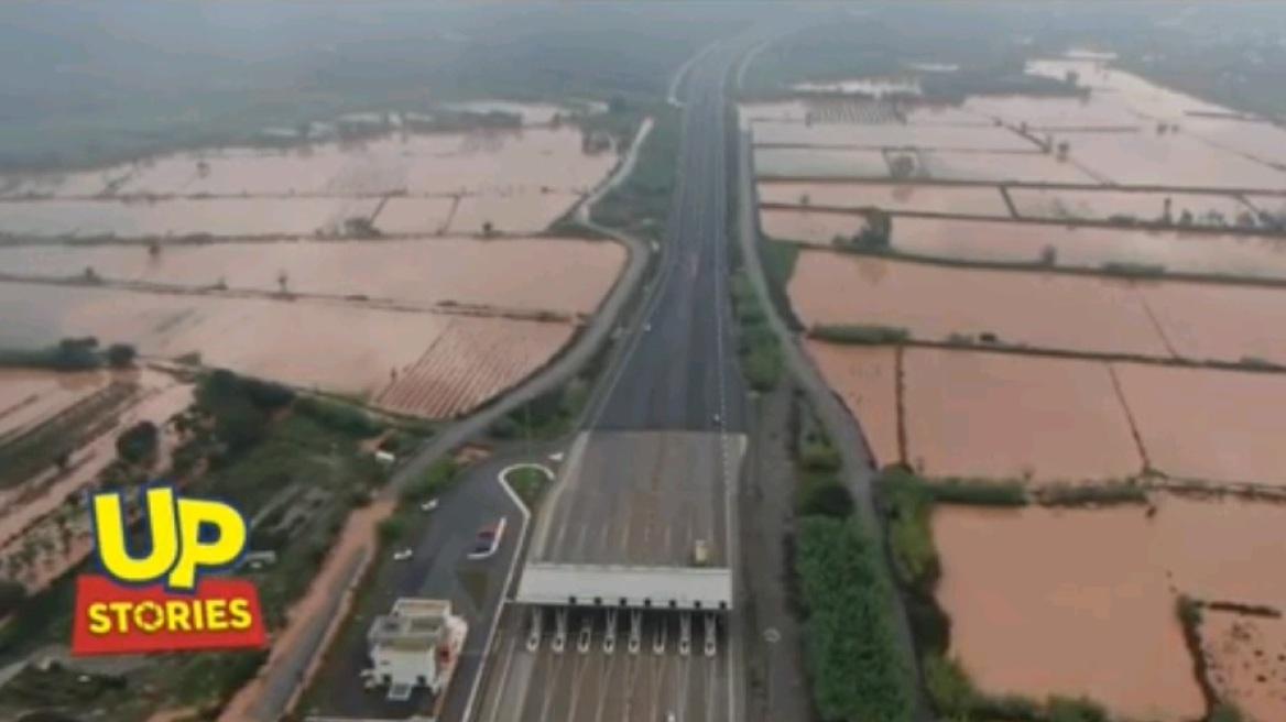 Καιρός: Κόκκινος χείμαρρος «έπνιξε» τον κάμπο της Μεσσηνίας - Δείτε βίντεο 