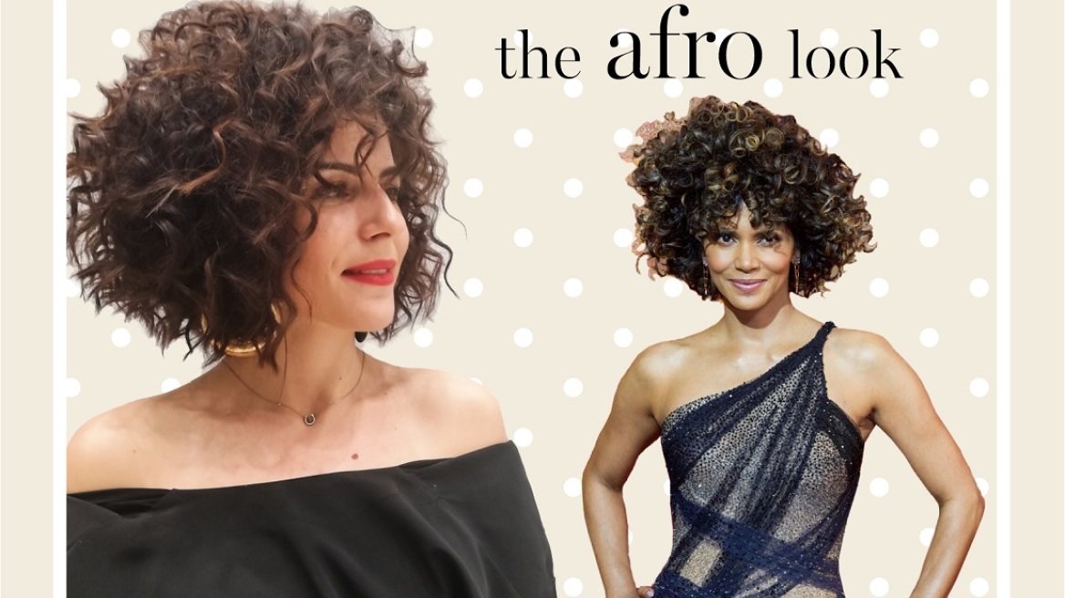 #HairChallenge : Δες βήμα – βήμα πώς κατάφερα να κάνω το afro look της Halle Berry