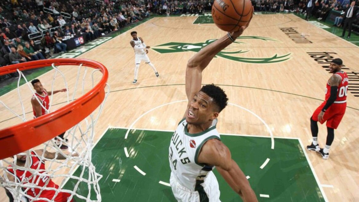 «Τριπλός» Αντετοκούνμπο οδήγησε σε νέο θρίαμβο τους Μπακς