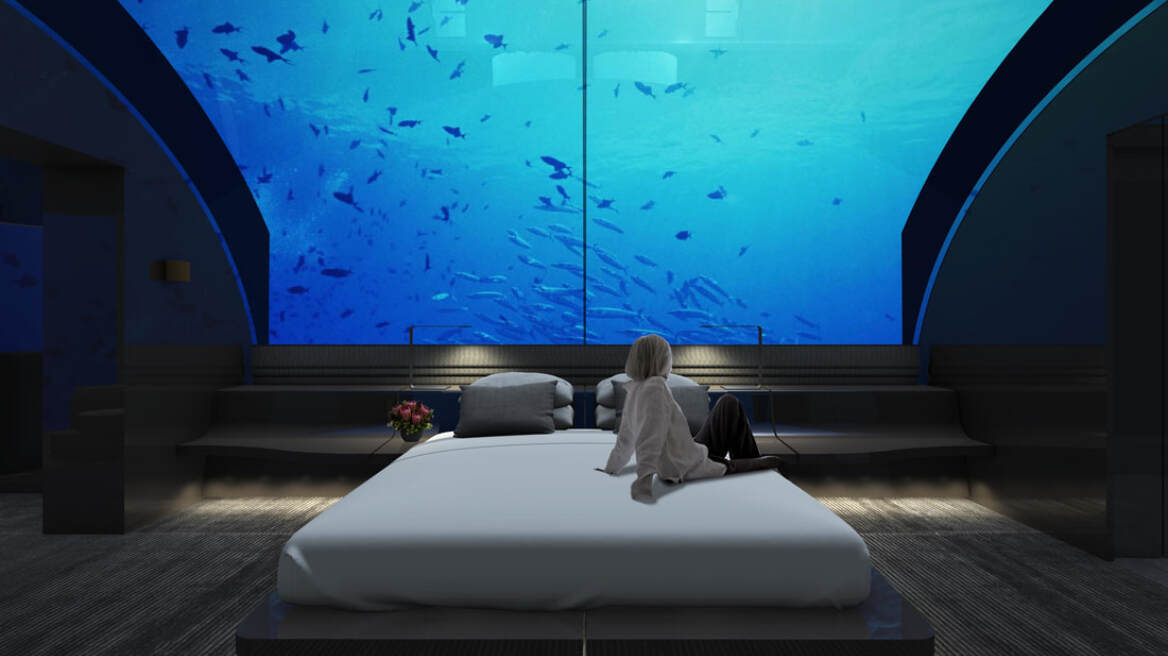 Βίντεο: Τουρ στη Μουράκα, μία υποθαλάσσια σουίτα στις Μαλδίβες 