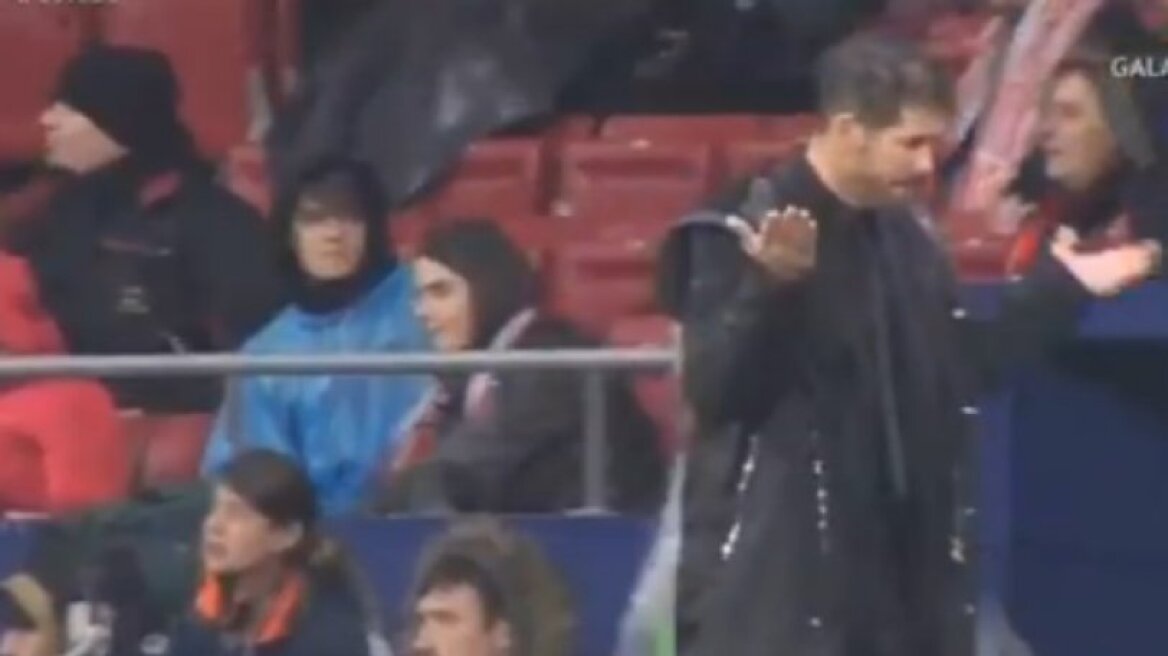 Βίντεο: Η απίθανη αντίδραση του Σιμεόνε στο γκολ του Μέσι