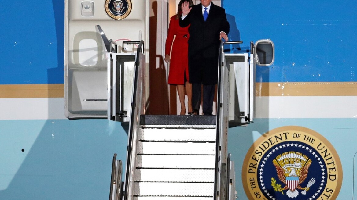 Τραμπ: Στο Λονδίνο για τη σύνοδο κορυφής των 70 χρόνων του ΝΑΤΟ (φωτό και βίντεο)