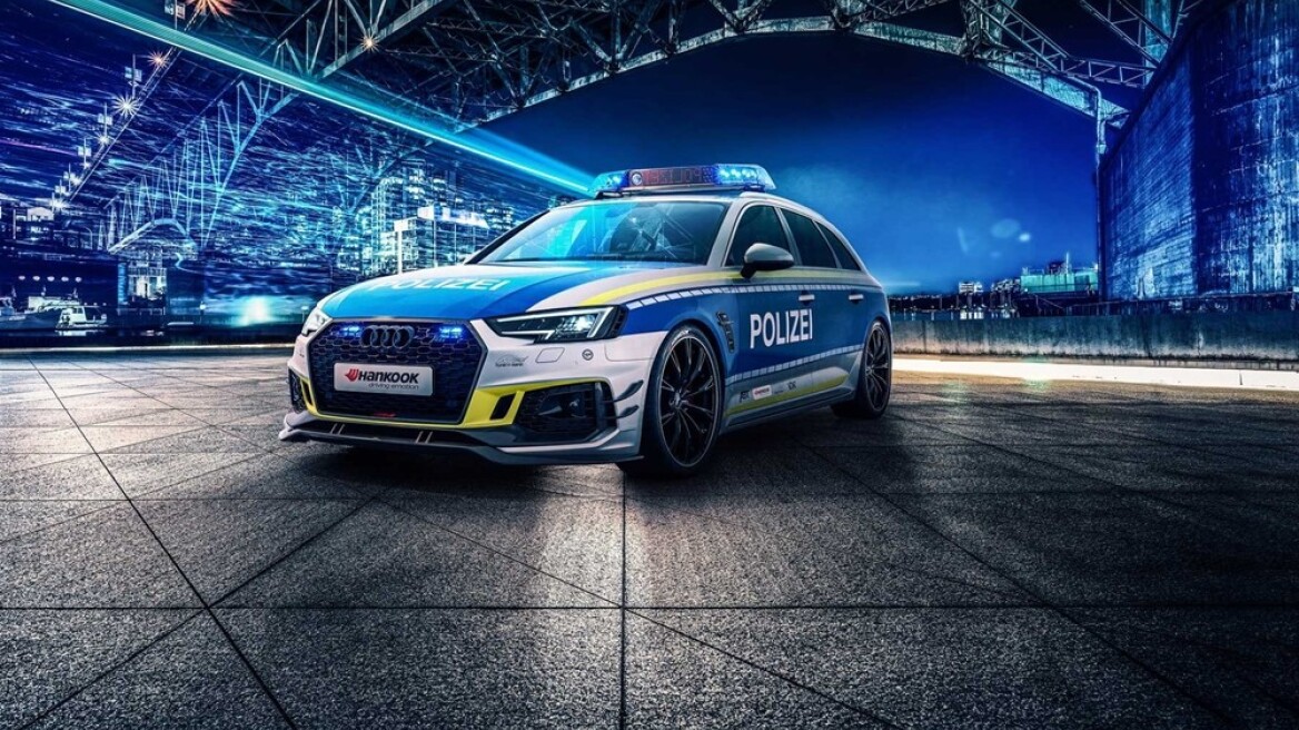 Το Audi RS4 Avant γίνεται αστυνομικό όχημα από την ABT