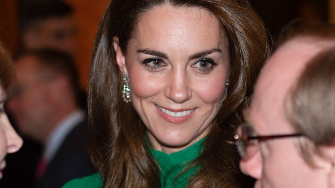 Η Kate Middleton φόρεσε το τέλειο πράσινο φόρεμα για να γνωρίσει τους Trumps