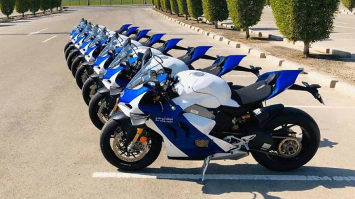 8 Ducati Panigale για την Αστυνομία του Dubai