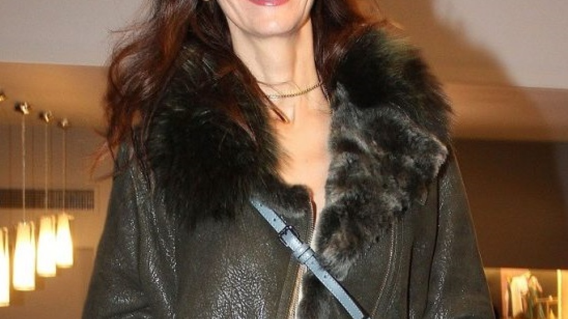Η Κατερίνα Λέχου φόρεσε το τέλειο παντελόνι για το χειμώνα