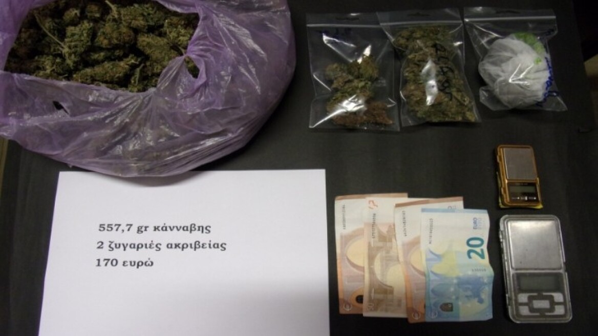 Ρόδος: Σχεδίαζε να διακινήσει πάνω από μισό κιλό χασίς 
