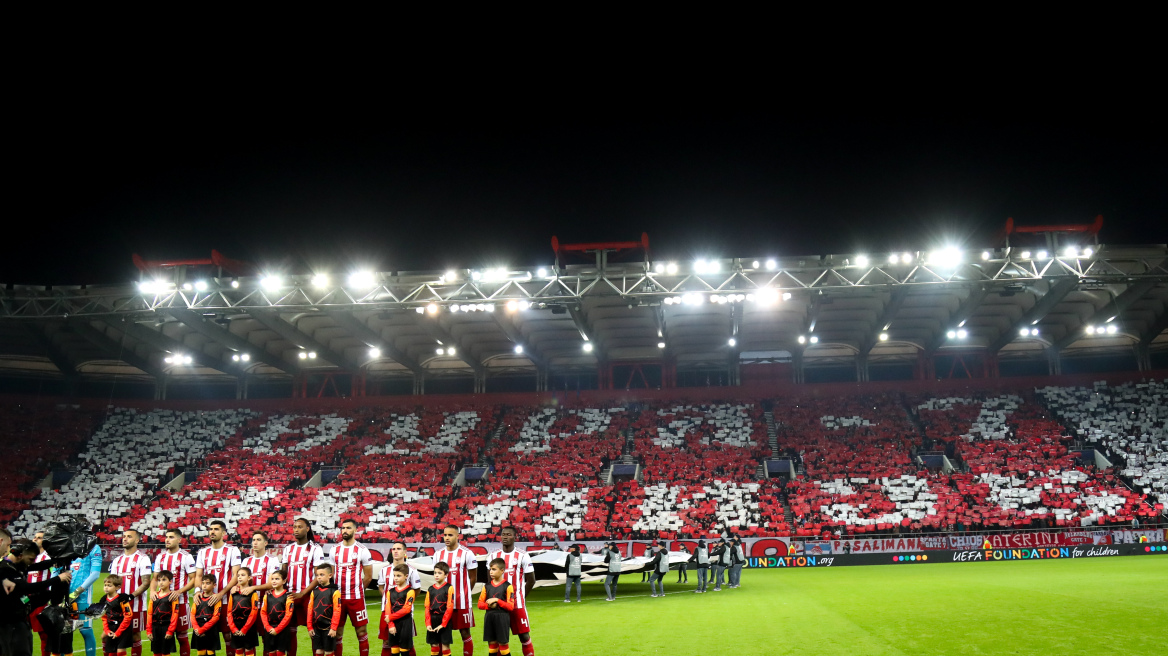 Ολυμπιακός: Παρέμεινε η ποινή των δύο αγωνιστικών, χωρίς κόσμο με Παναθηναϊκό