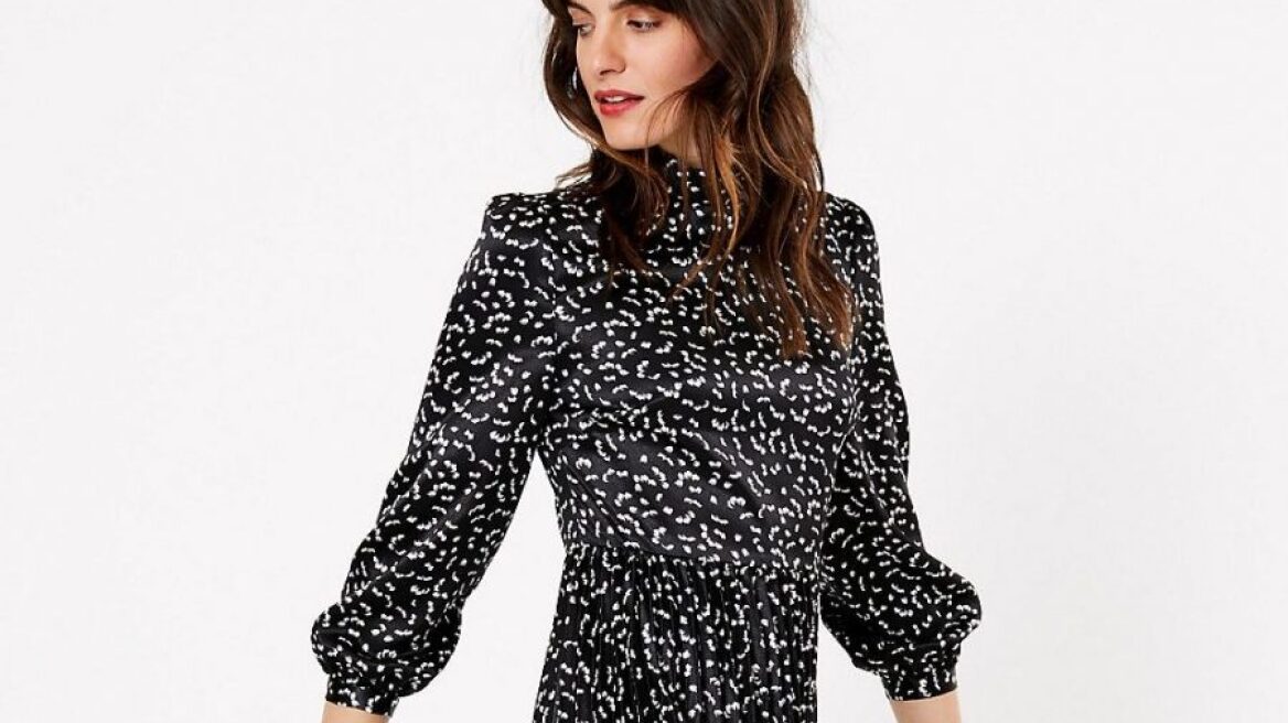 To σατέν Marks & Spencer φόρεμα που έχει γίνει ήδη hit της φετινής εορταστικής σεζόν