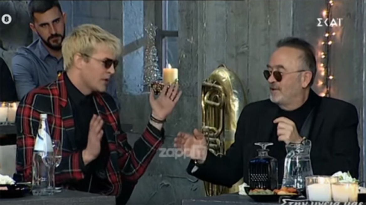 Η… «σπόντα» του Γονίδη στον Νίνο για το τραγούδι που επέλεξε να πει στην εκπομπή «Στην υγειά μας» 