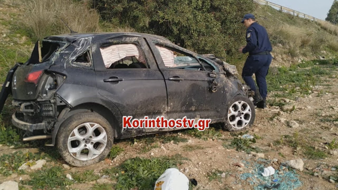 Κόρινθος: Νεκρή οδηγός σε τροχαίο 