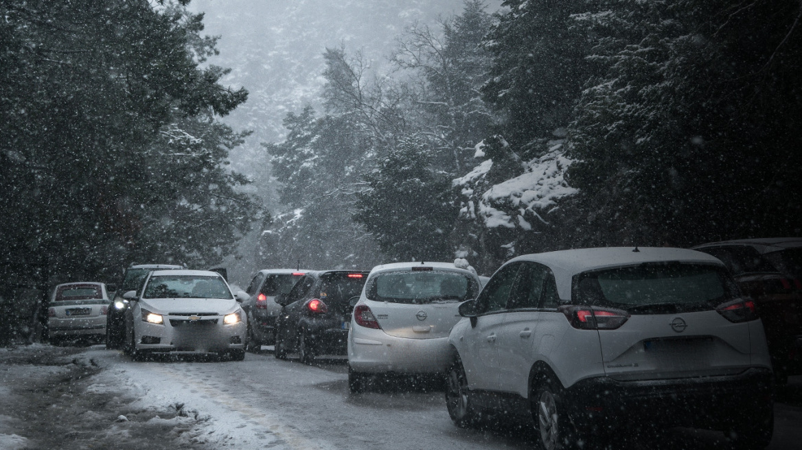 Κακοκαιρία «Ζηνοβία»: Προβλήματα με την κυκλοφορία και στη Βόρεια Ελλάδα