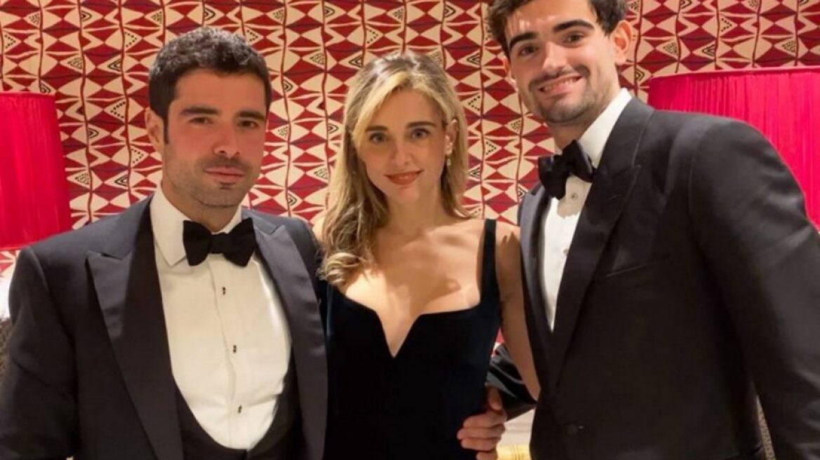 Με μαύρο jumpsuit υποδέχτηκε η Μαριάννα Γουλανδρή τη νέα χρονιά στην Ελβετία