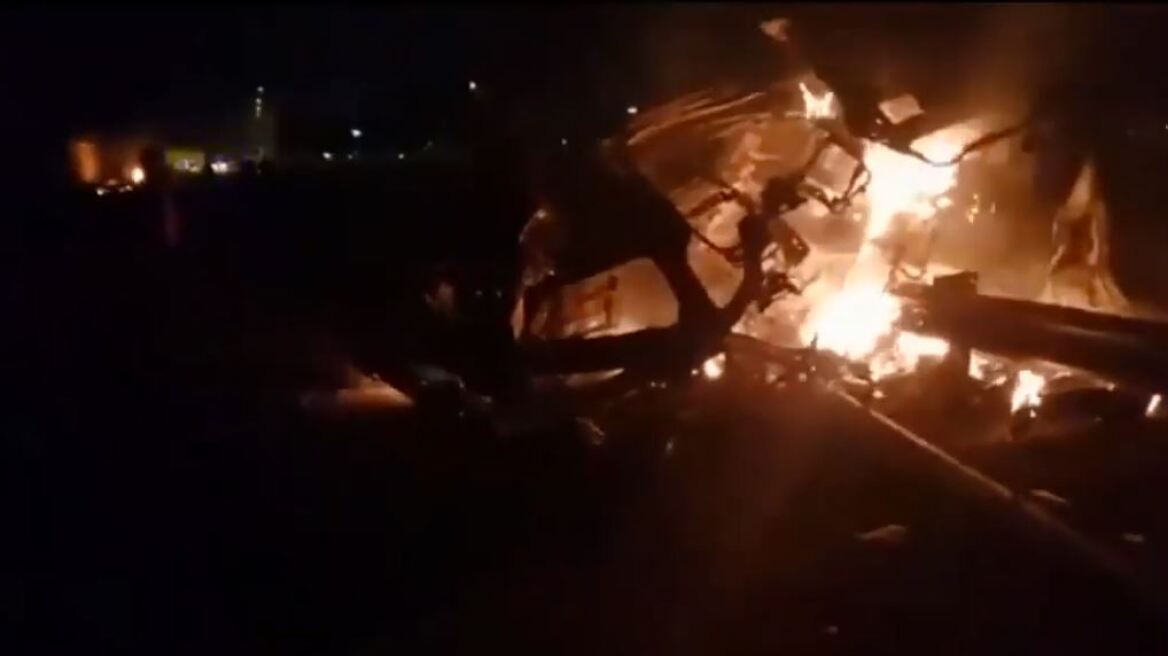 Δολοφονία Ιρανού υποστράτηγου: Συγκλονιστικές εικόνες μετά το «χτύπημα» των ΗΠΑ