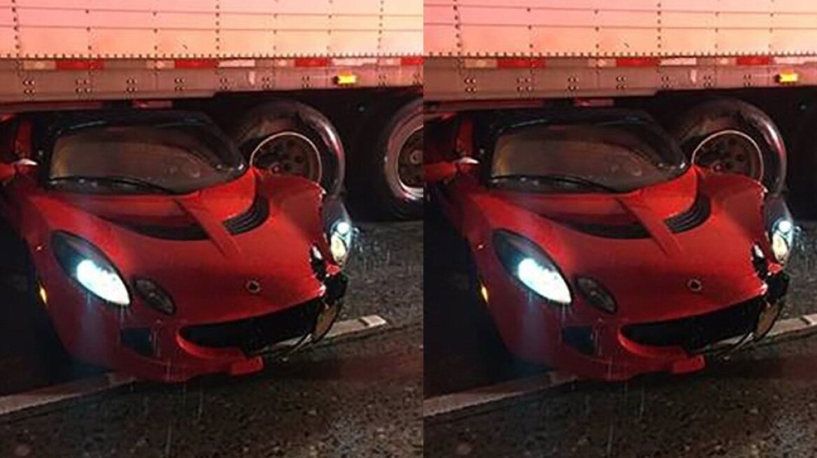 Τρακάρει τη Lotus του και βγαίνει… κύριος!