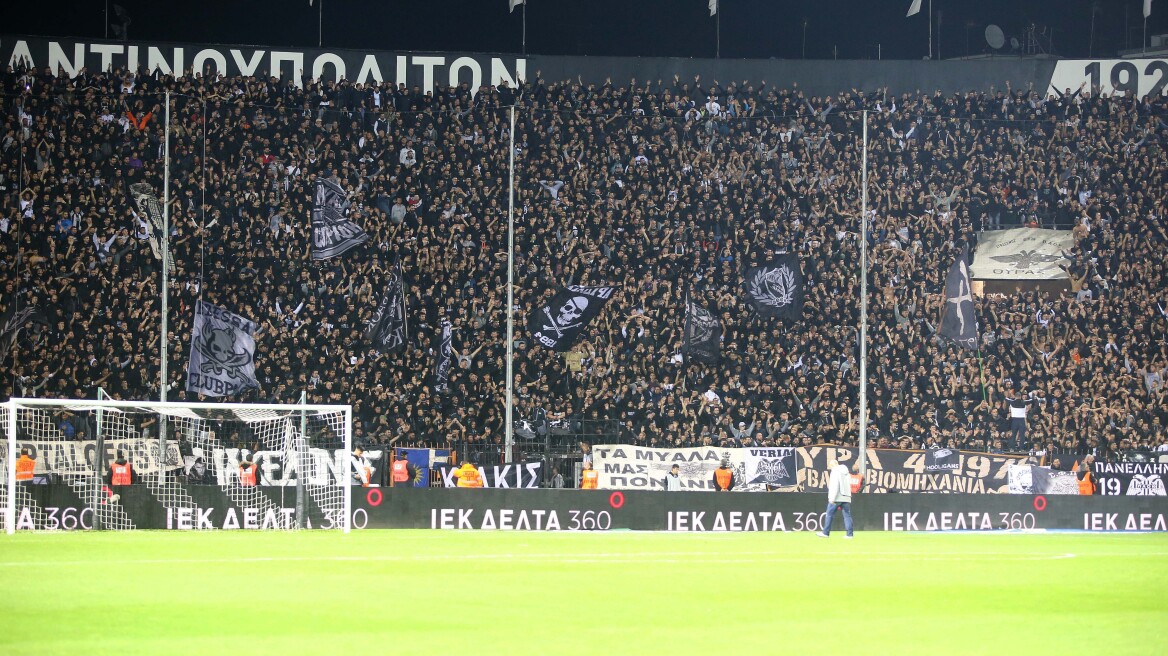 ΠΑΟΚ: Κατάμεστη η Τούμπα από 30.000 φιλάθλους
