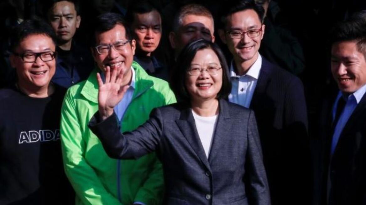 Ταϊβάν: Επανεξελέγη η απερχόμενη πρόεδρος Τσάι