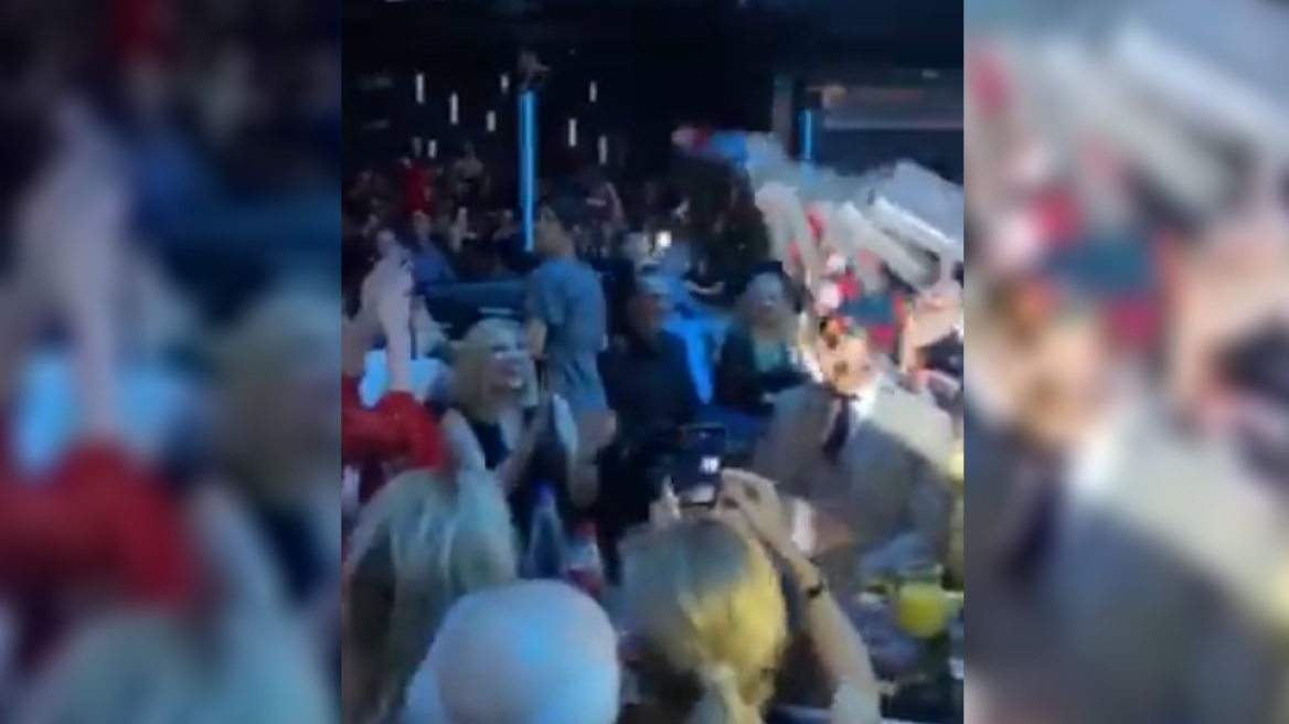 Βίντεο: Η Φώφη Γεννηματά διασκέδασε στον Πάνο Κιάμο