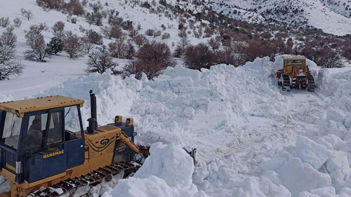 Meteo: Μειωμένη κατά 40% φέτος η χιονοκάλυψη στην Ελλάδα