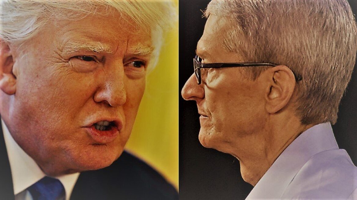 Πόλεμος Τραμπ – Apple για τα κρυπτογραφημένα δεδομένα των χρηστών