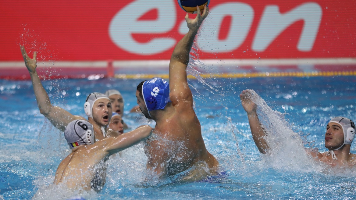 Ευρωπαϊκό πρωτάθλημα πόλο: Στους «8» η Εθνική ανδρών, που νίκησε 14-7 τη Ρουμανία