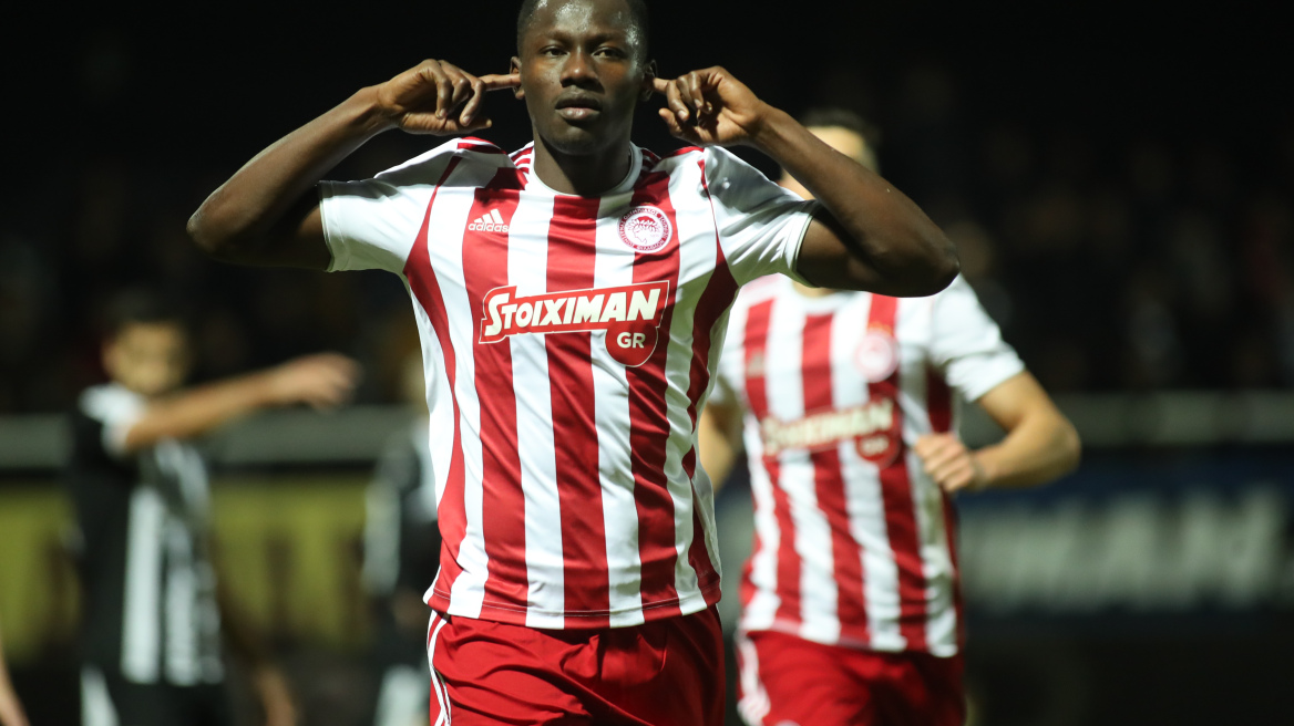 Super League 1, ΟΦΗ-Ολυμπιακός 0-1: «Πέρασε» με Καμαρά από το Γεντί Κουλέ  - Δείτε το  γκολ