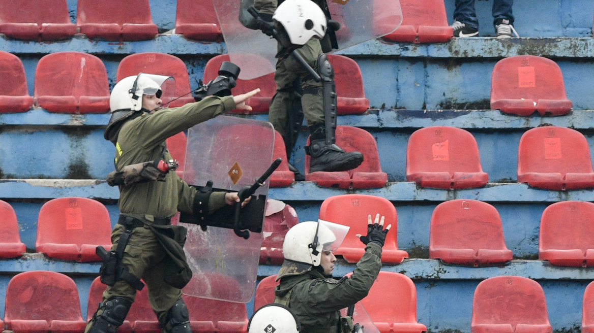 Πανιώνιος-Ατρόμητος: Μολότοφ και δακρυγόνα μετά τη λήξη