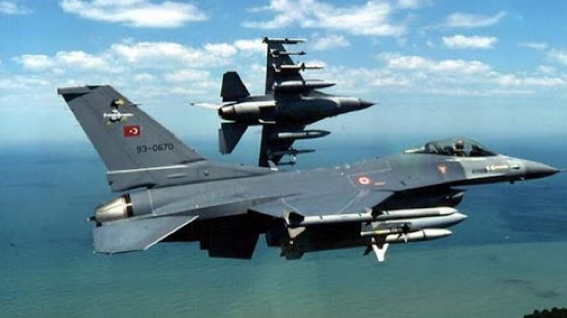 Υπερπτήσεις τουρκικών F-16 πάνω από τους Λειψούς 