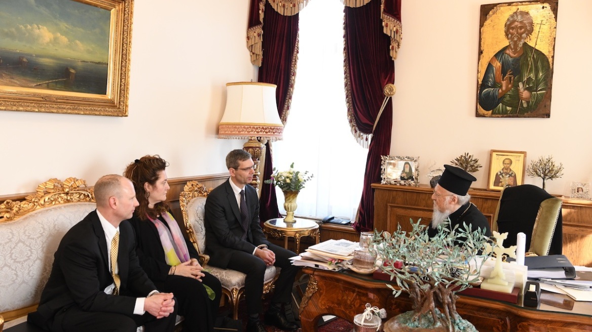 Αντιπροσωπεία του Μουσείου της Βίβλου των ΗΠΑ στο Οικουμενικό Πατριαρχείο
