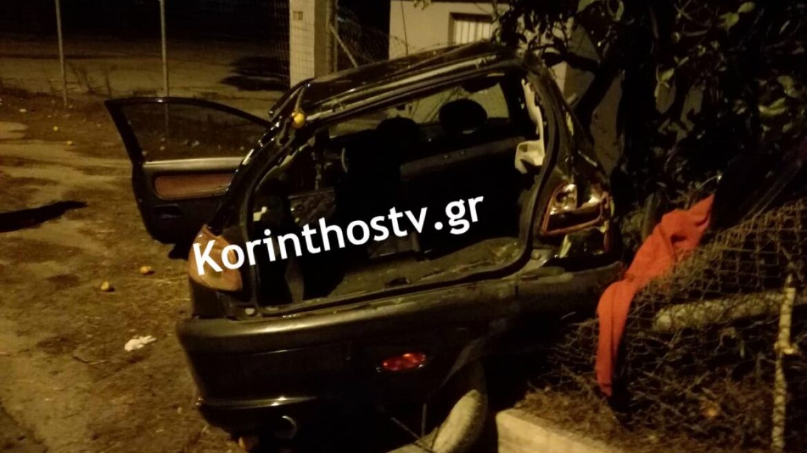 Κόρινθος: Νεκρός ο 22χρονος οδηγός στο τροχαίο της Παλαιάς Εθνικής Κορίνθου-Πατρών