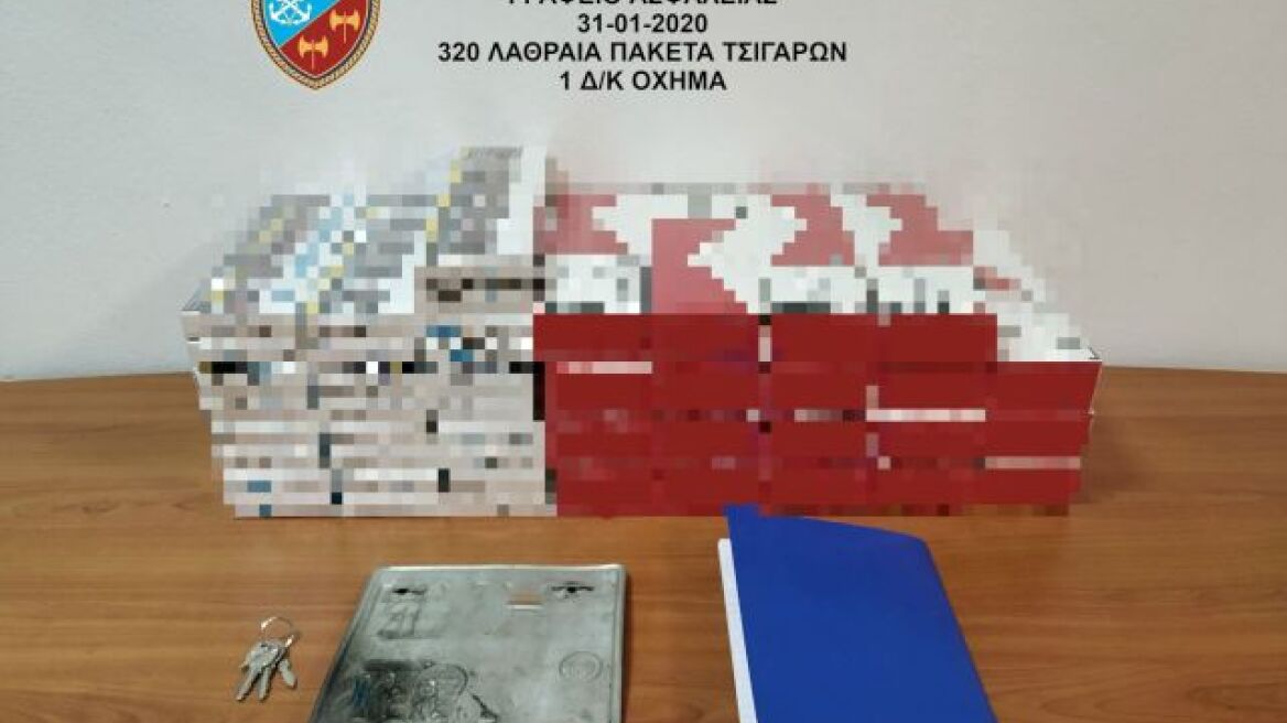 Με μηχανάκι διακινούσε λαθραία τσιγάρα στο Ηράκλειο