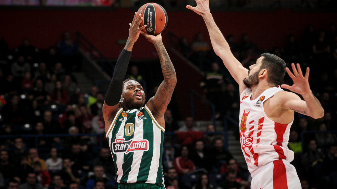 Euroleague, Ερυθρός Αστέρας-Παναθηναϊκός 78-73: Κατάφερε να χάσει ένα ακόμη δικό του παιχνίδι