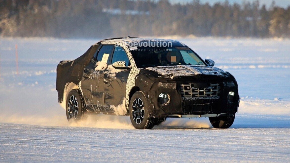 Δοκιμές για το pickup της Hyundai 