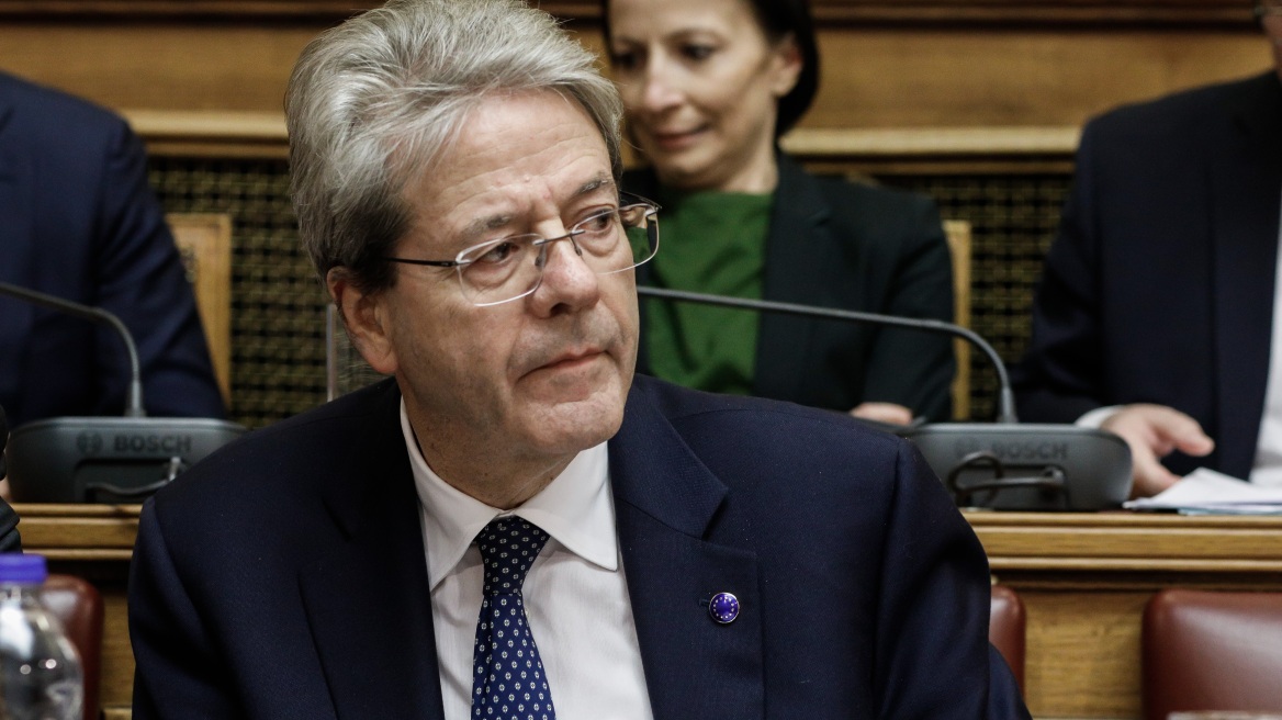  Τζεντιλόνι: «Το φθινόπωρο η συζήτηση για τα πρωτογενή πλεονάσματα»