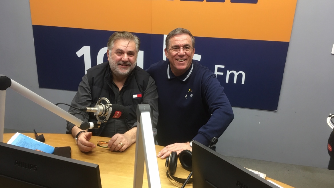 Δείτε Live - Ο Ιεροκλής Μιχαηλίδης στον ΘΕΜΑ 104,6