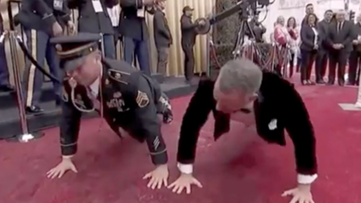 Ο Τομ Χανκς τρέλανε κόσμο στα Όσκαρ 2020 με τα push ups του - Δείτε βίντεο